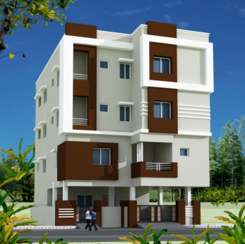 H.F. Nagar G+3 — 180 Sq. Yards