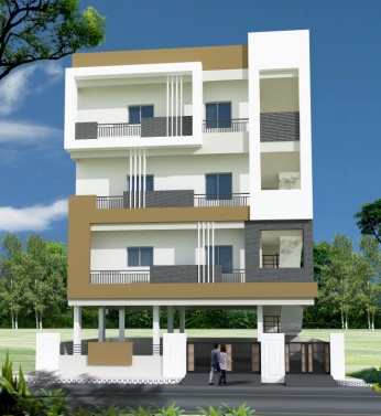 Sathavahana Nagar G+3 — 125 Sq. Yards
