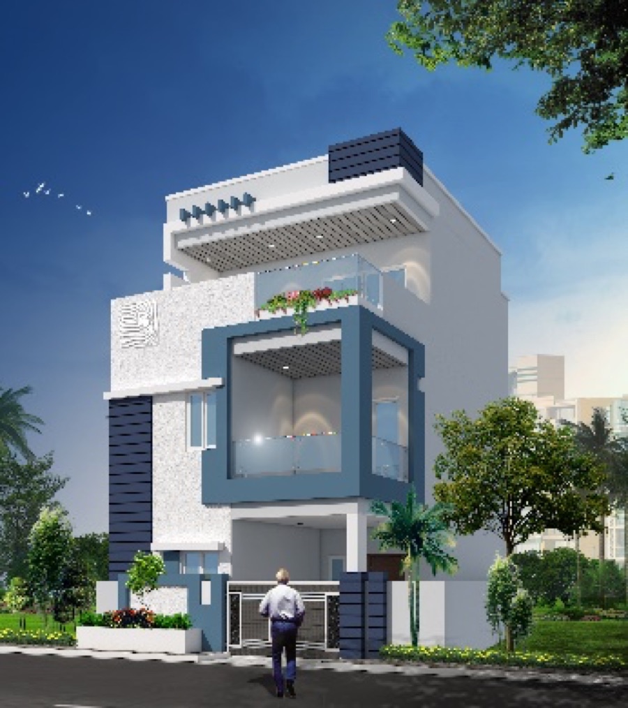 Tulasi Nagar Triplex Villa — JNTU