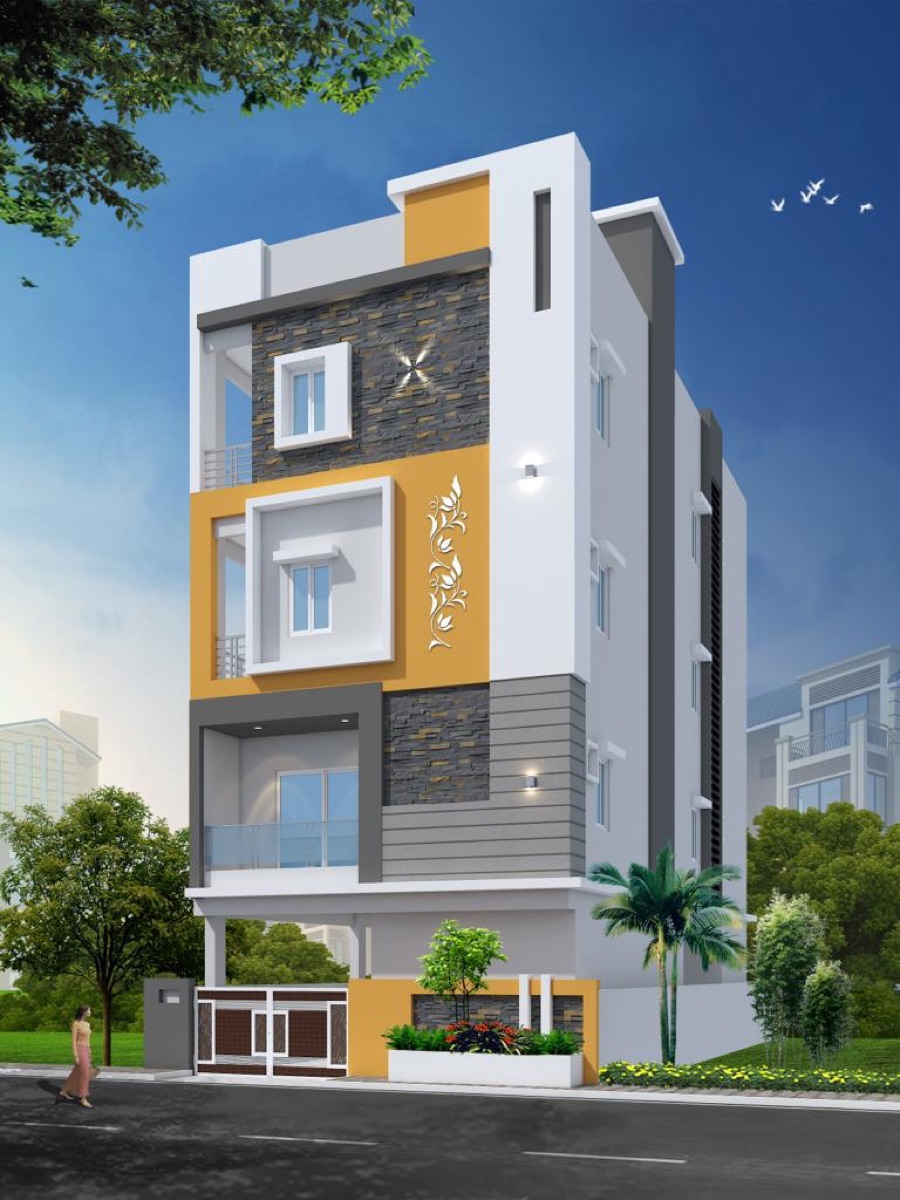 Erragadda Residential Building — 3,000 Sq Ft